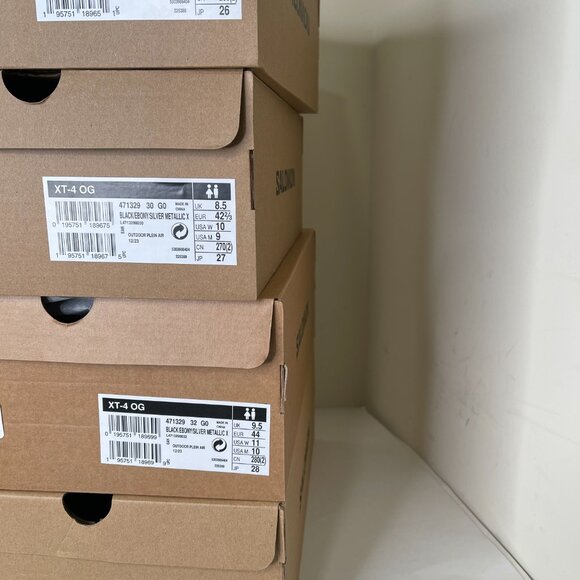 Salomon XT-4 OG Black Ebony Silver Mens Sizes L47132900 - Picture 7 of 7